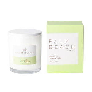 PALM BEACH Standard Candle - Jasmine + Lime