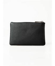 Load image into Gallery viewer, RUSTY Grace Leather Pouch - Black
